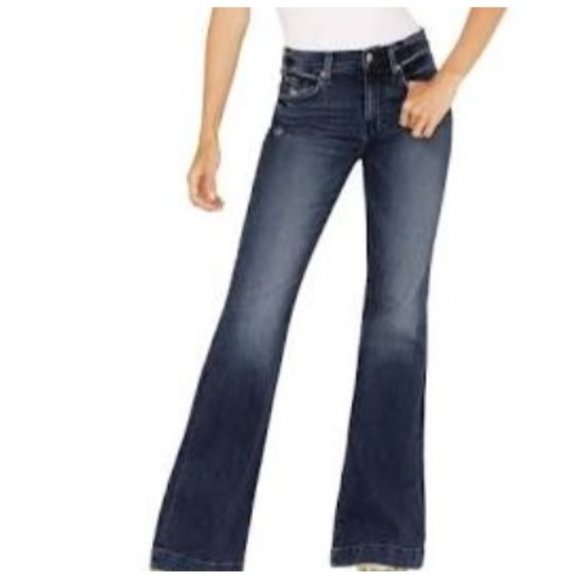 7 For All Mankind Denim - 7 For All Mankind Kimmie Bootcut Jeans Size 30 medium wash